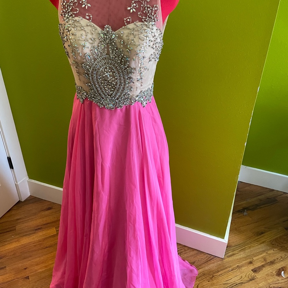Formal Dress - Bubble Gum Pink XS